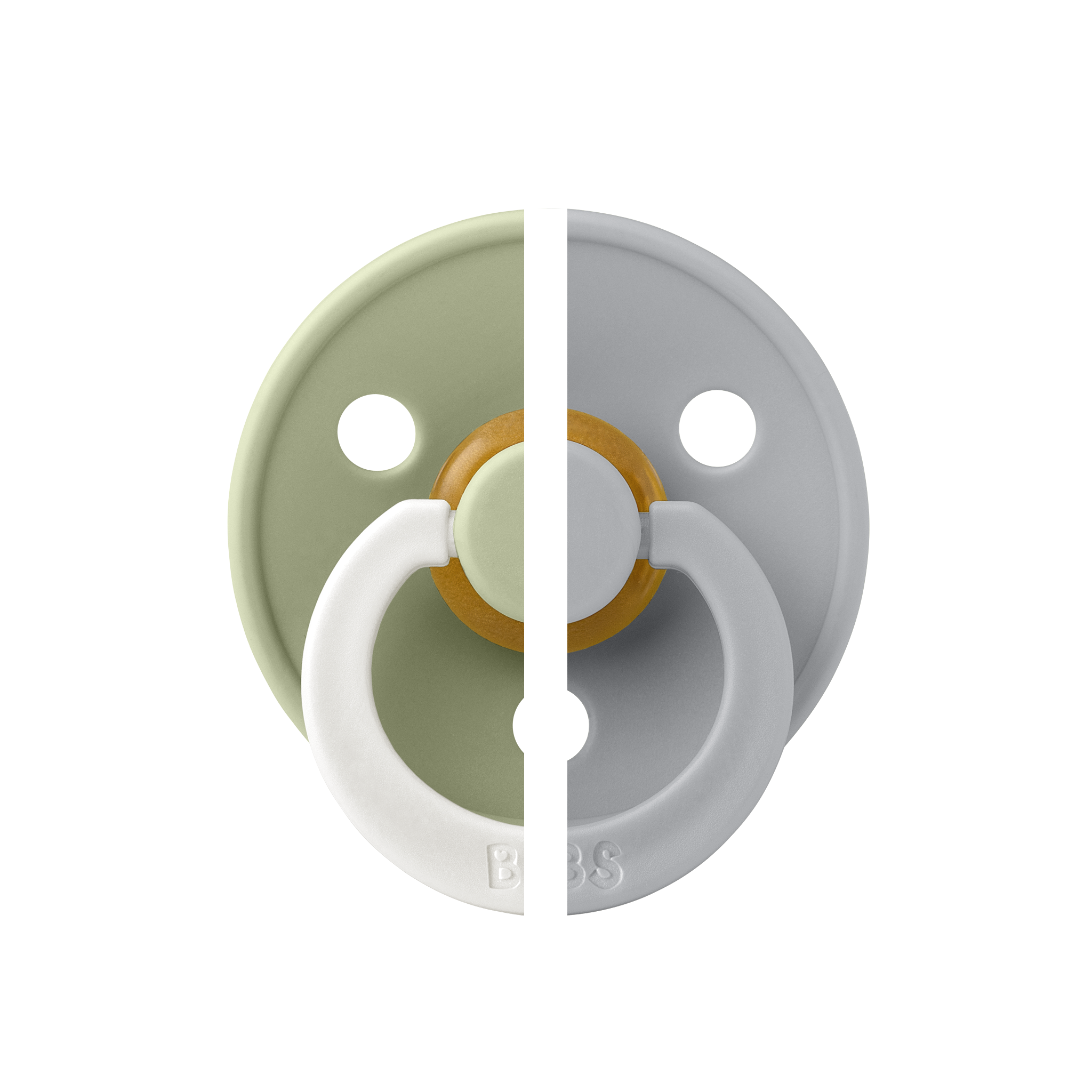 BIBS Dummies - Symmetric Glow in the Dark | 2 Pack