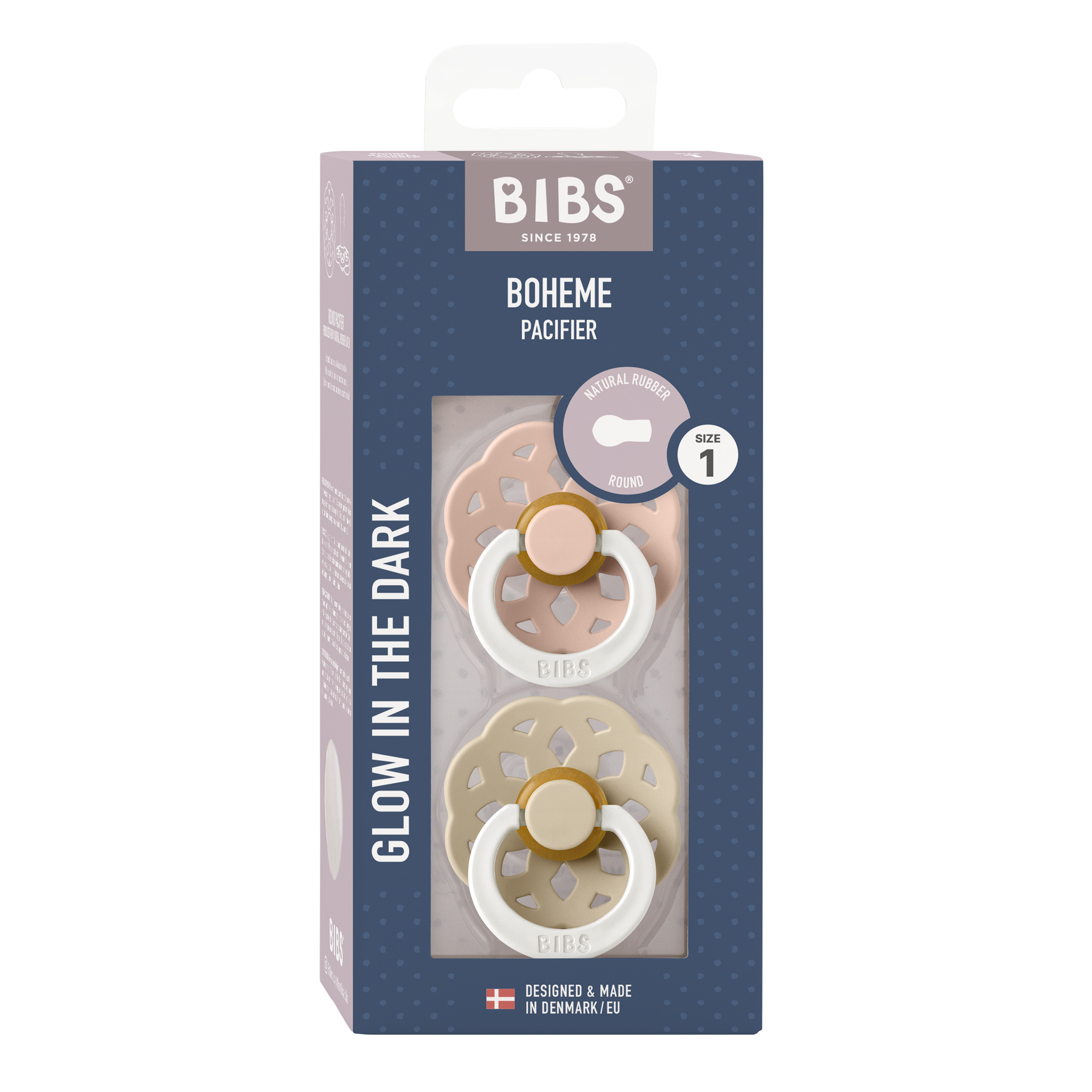 BIBS Dummies - Boheme Glow | 2 Pack